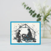 ヴィンテージ出生 ポストカード (スタンド正面)