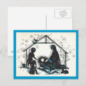 ヴィンテージ出生 ポストカード (正面/裏面)