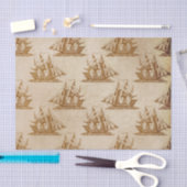 ヴィンテージ出荷の切り離しティッシュペーパー 薄葉紙 (クラフト)