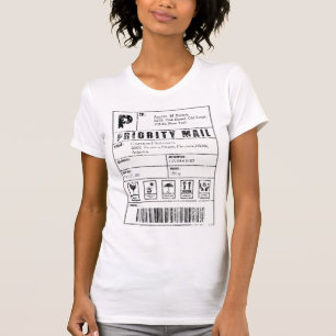 ヴィンテージ出荷ラベル(パーソナライズ) Tシャツ