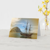 ヴィンテージ出荷時のグリーティングカード! カード (黄色い花)