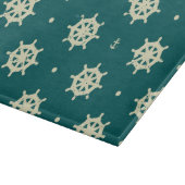 ヴィンテージ出荷車輪パターン カッティングボード (角)