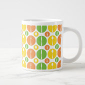 ヴィンテージ刃物模様 ジャンボコーヒーマグカップ (右)