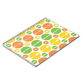 ヴィンテージ刃物模様 ノートブック (左側)