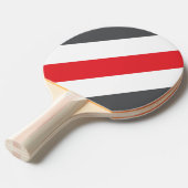 ヴィンテージ分割Wingtip はっきりした ストライプの 卓球ラケット (正面アングル)