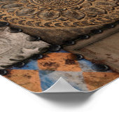 ヴィンテージ分離用の壁タイルポスター ポスター (角)