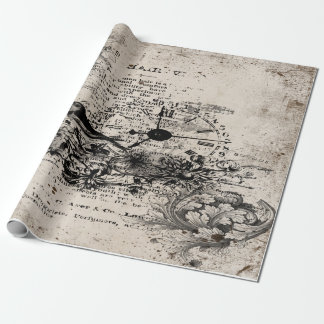 ヴィンテージ切り離し ラッピングペーパー