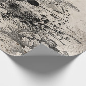 ヴィンテージ切り離し ラッピングペーパー (角)