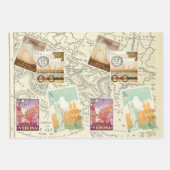 ヴィンテージ切り離しEphemeraカタログ広告 ラッピングペーパーシート (正面3)