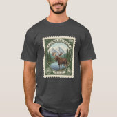 ヴィンテージ切手カナダ Tシャツ (正面)
