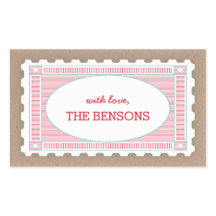 ヴィンテージ切手ギフトラベルシール