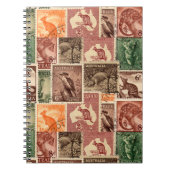 ヴィンテージ切手コレクション ノートブック (正面)