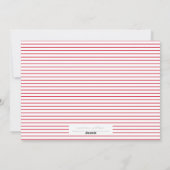 ヴィンテージ切手バレンタインの写真カード シーズンカード (裏面)