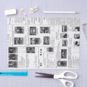 ヴィンテージ切手 薄葉紙 (クラフト)