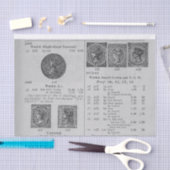 ヴィンテージ切手 薄葉紙 (クラフト)