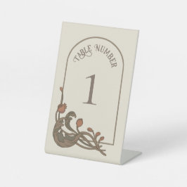 ヴィンテージ列島表番号 台座サイン