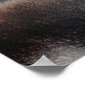 ヴィンテージ列車で冬の山道を ポスター (角)