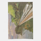 ヴィンテージ列車の休暇、国の機関車 キッチンタオル (縦)