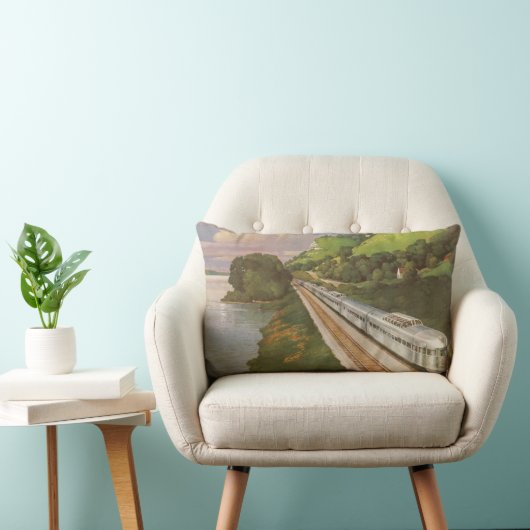 ヴィンテージ列車の休暇、国の機関車 ランバークッション (椅子)