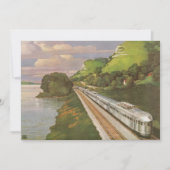 ヴィンテージ列車の国、休暇用鉄道カード (正面)