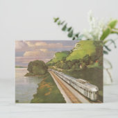 ヴィンテージ列車の国、休暇用鉄道カード (スタンド正面)