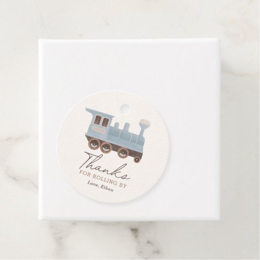 ヴィンテージ列車の誕生日パーティー フェイバータグ (インサイチュ)