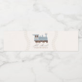 ヴィンテージ列車の誕生日パーティー ペットボトルラベル (シングルラベル)