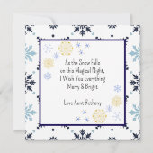 ヴィンテージ列車の駅パーソナライズされた (裏面)