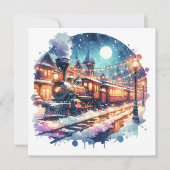 ヴィンテージ列車の駅パーソナライズされた (正面)