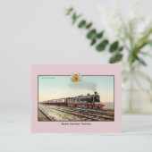 ヴィンテージ列車カレドニア鉄道 ポストカード (スタンド正面)
