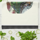 ヴィンテージ列車キッチンタオル キッチンタオル (折り畳み)