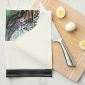 ヴィンテージ列車キッチンタオル キッチンタオル (四つ折り)