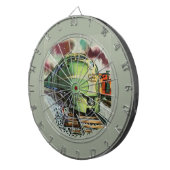 ヴィンテージ列車ダーツボード ダーツボード (正面右)