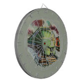 ヴィンテージ列車ダーツボード ダーツボード (正面左)