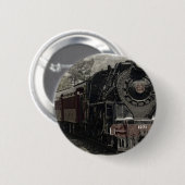 ヴィンテージ列車デコールデザイン 缶バッジ (正面&裏面)