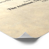 ヴィンテージ列車広告1899年 ポスター (角)