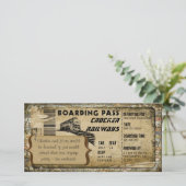 ヴィンテージ列車搭乗券 (スタンド正面)