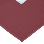 ヴィンテージ列車旅行が冬の風景を通る テーブルクロス (アングル)