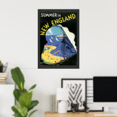 ヴィンテージ列車旅行 ポスター (ホームオフィス)