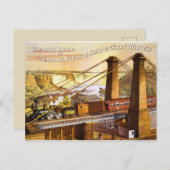 ヴィンテージ列車旅行 ポストカード (正面/裏面)