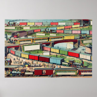 ヴィンテージ列車 ポスター