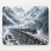 ヴィンテージ列車 マウスパッド (正面)