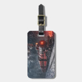 ヴィンテージ列車 ラゲッジタグ (正面縦)