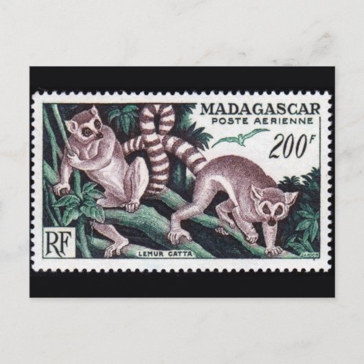 ヴィンテージ刻印はがき ポストカード (正面)