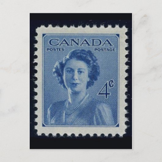 ヴィンテージ刻印はがき ポストカード (正面)