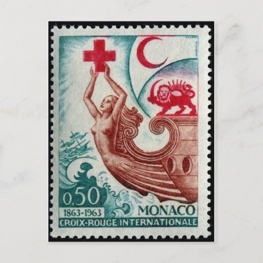 ヴィンテージ刻印はがき ポストカード (正面)