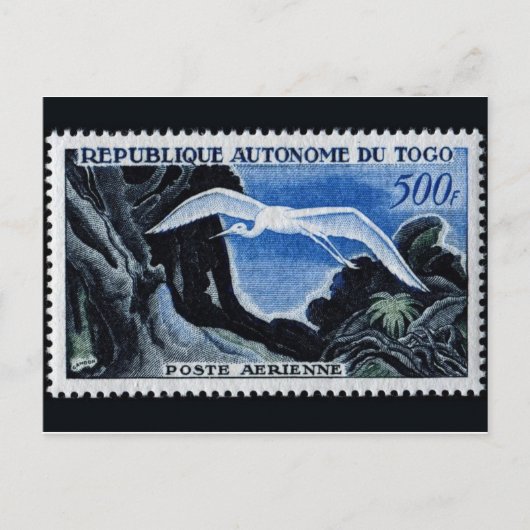 ヴィンテージ刻印はがき ポストカード (正面)