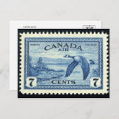 ヴィンテージ刻印はがき ポストカード (正面/裏面)