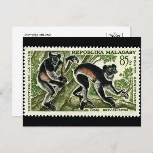 ヴィンテージ刻印はがき ポストカード (正面/裏面)