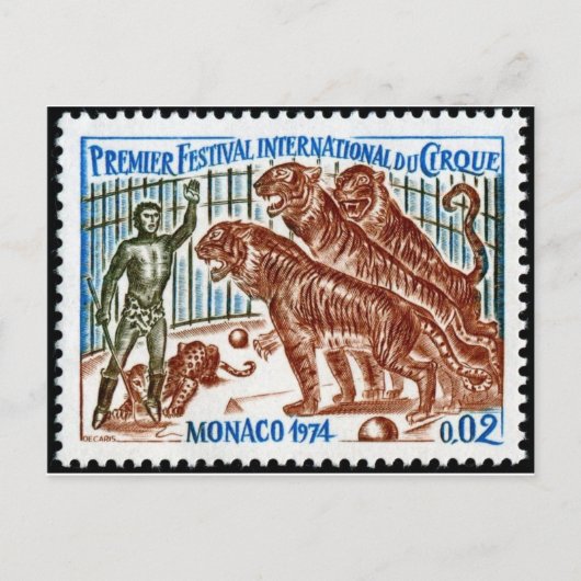 ヴィンテージ刻印はがき ポストカード (正面)